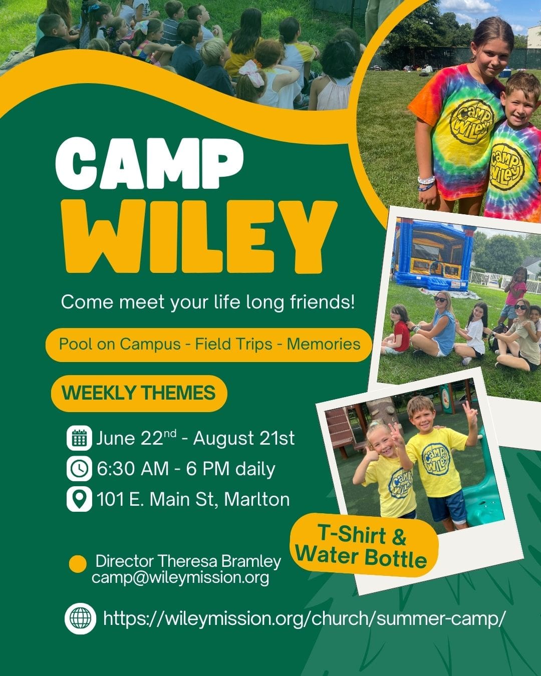 Camp Wiley at Wiley Mission in Marlton