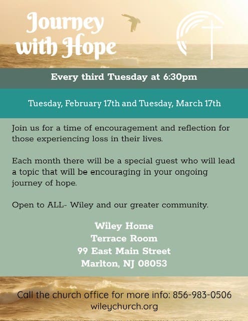 Journey Of Hope At Wiley Church in Marlton, New Jersey
