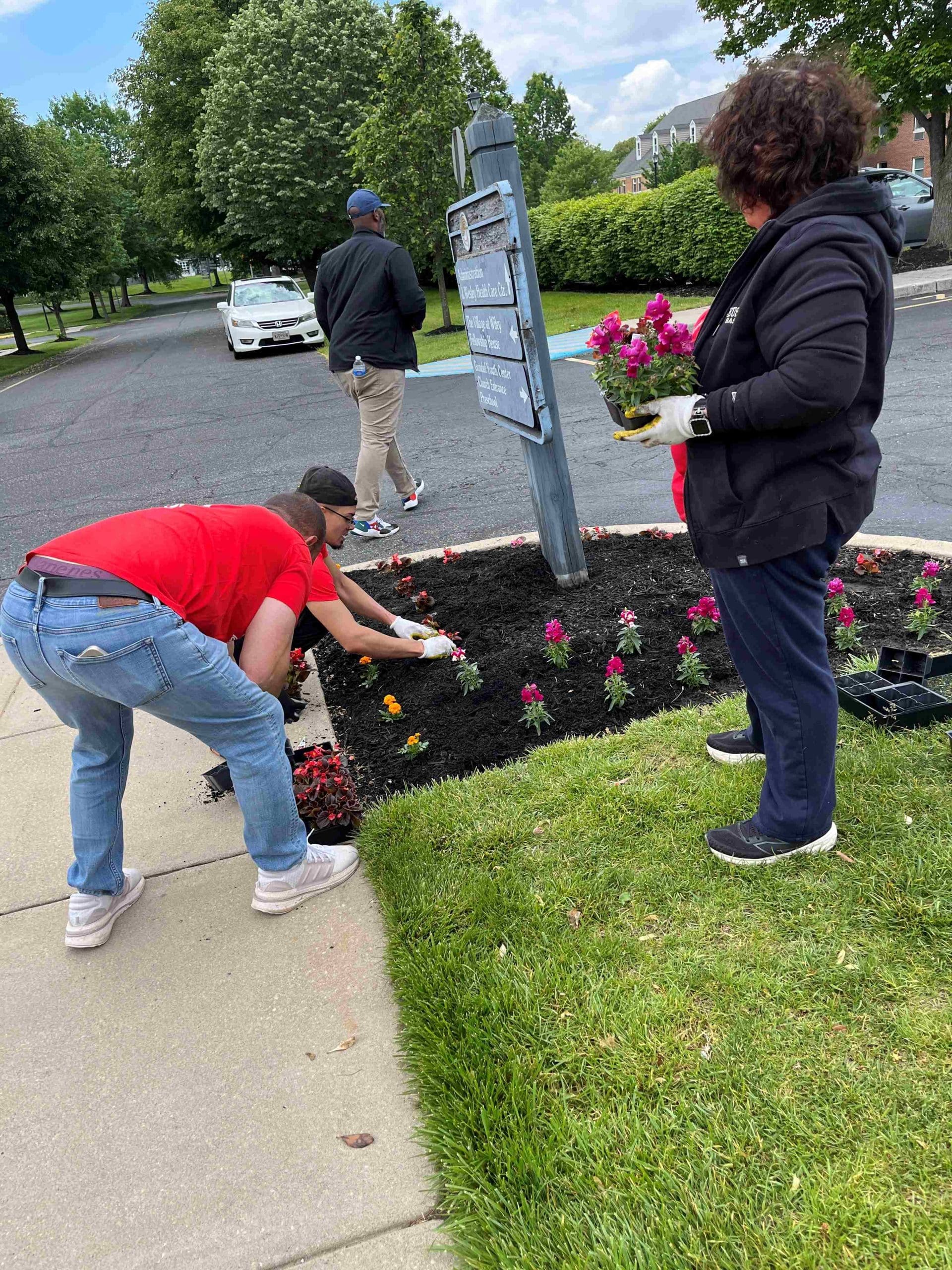 Keller Williams Red Day Volunteers at Wiley Church
