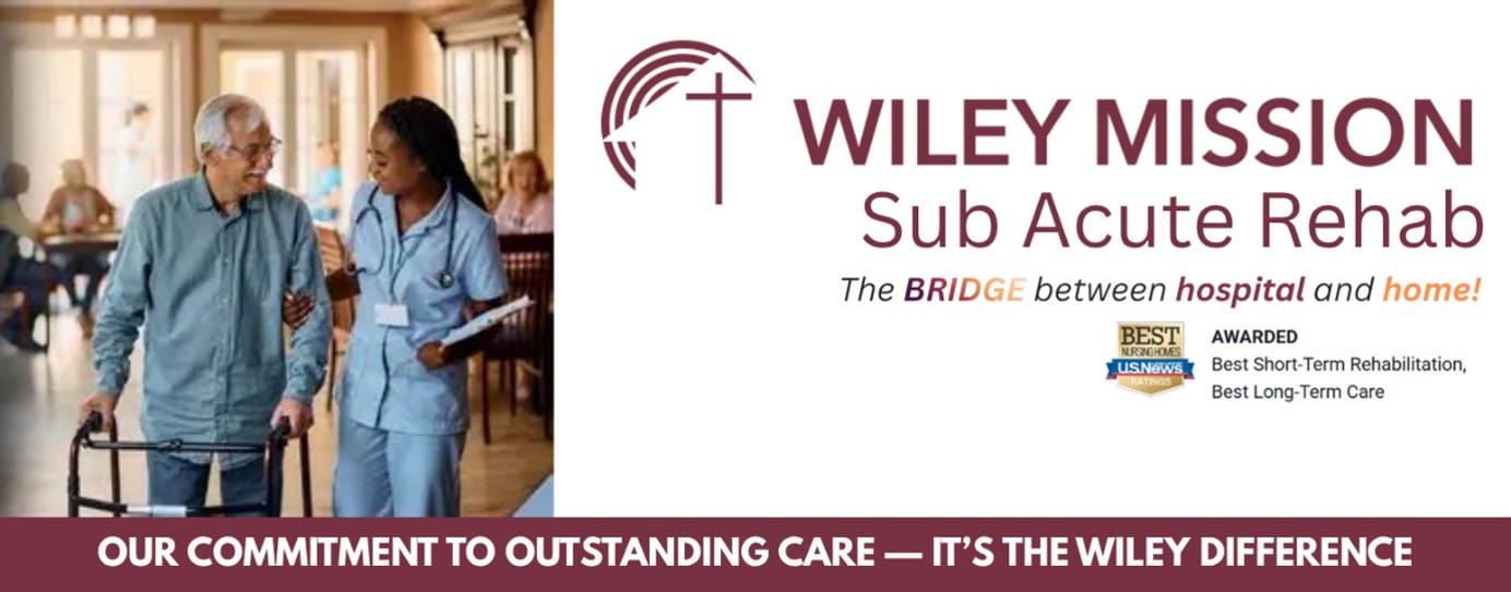 This is the top graphic about Wiley's Subacute Rehab practice